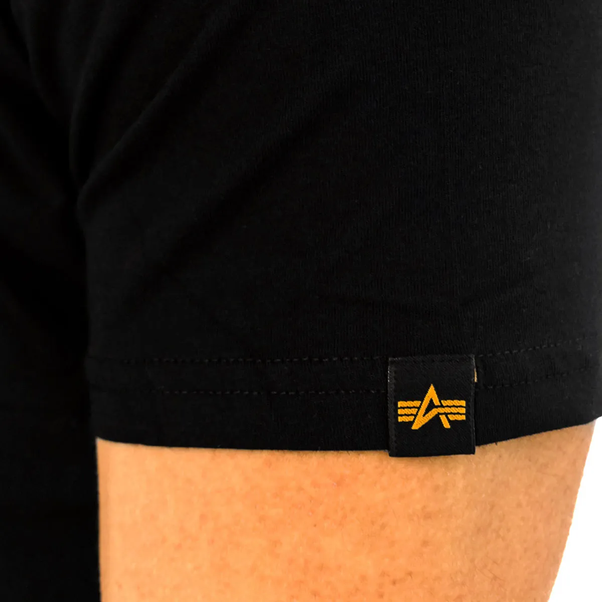 Alpha Industries Inc Basic T-Shirt 100501-03alt - schwarz-weiss