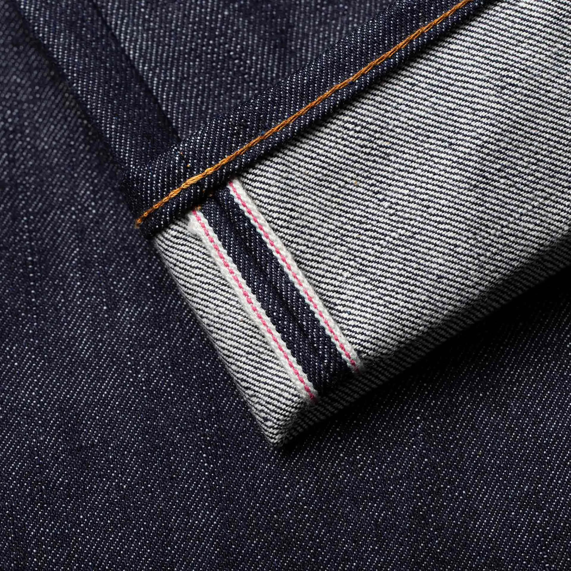 B-02 REGULAR STRAIGHT 18 oz. dark indigo selvedge [AW24]