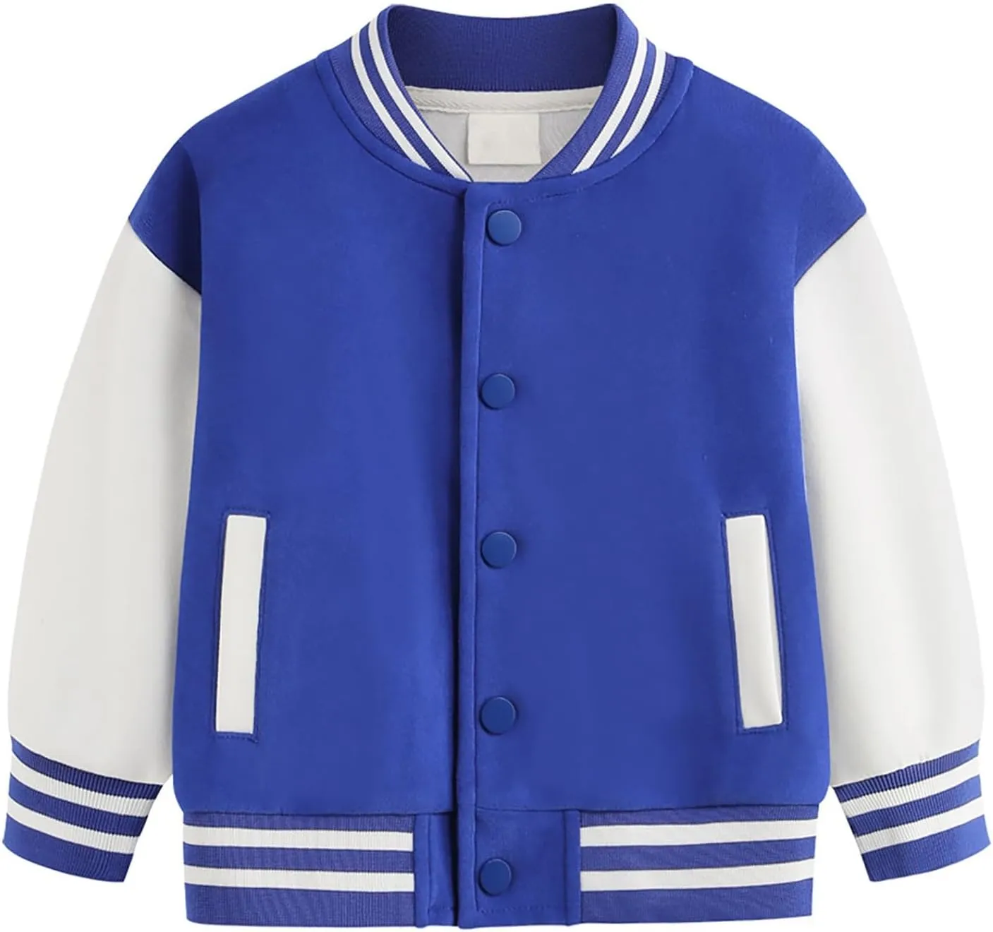 Baby Boy Spring Coat Little Kid Baseball Cardigan Jacket Kids Unisex Boys Varsity Baseball Bomber
