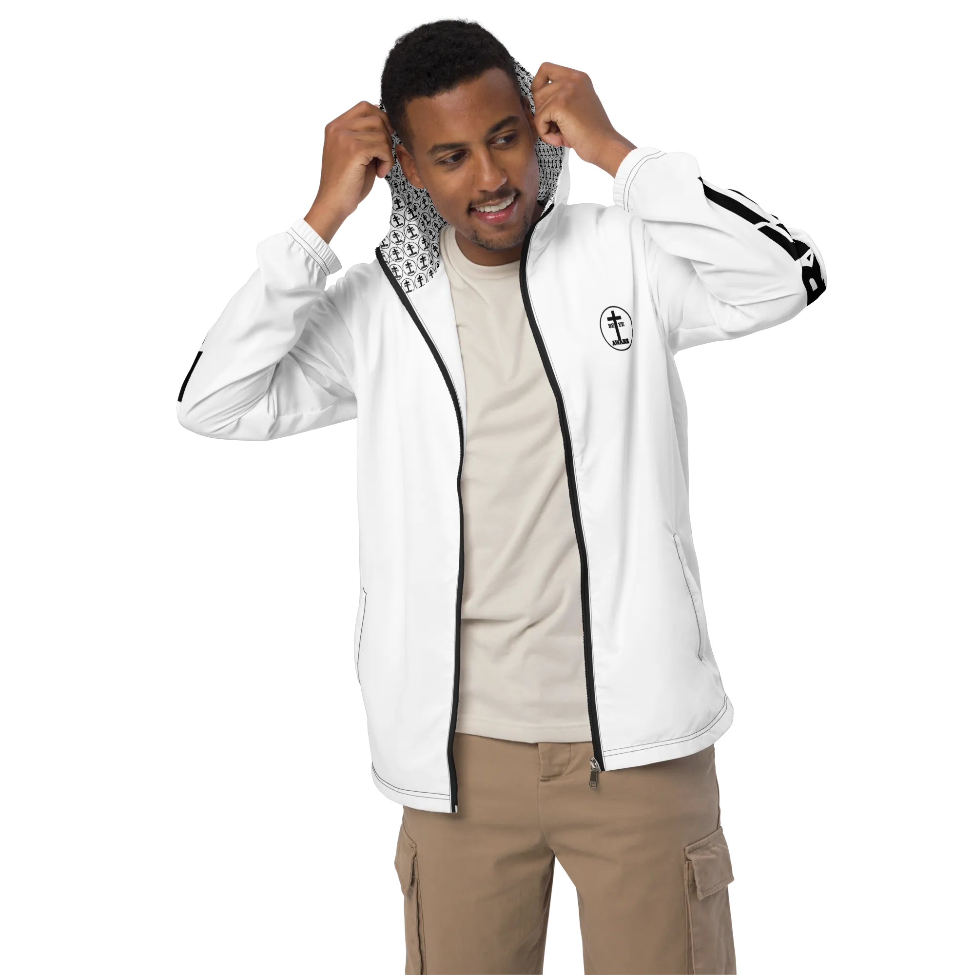 Be Ye AWARE AS Mens Windbreakers