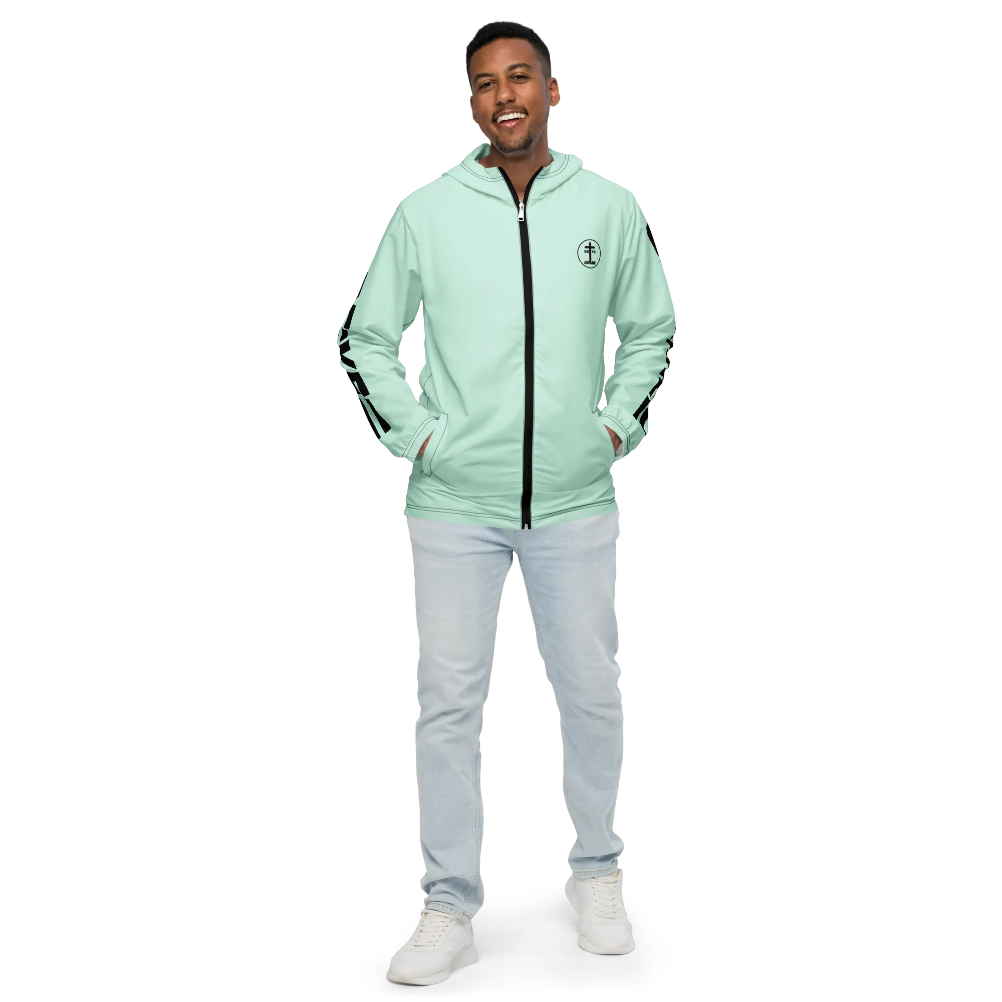 Be Ye AWARE AS Mens Windbreakers