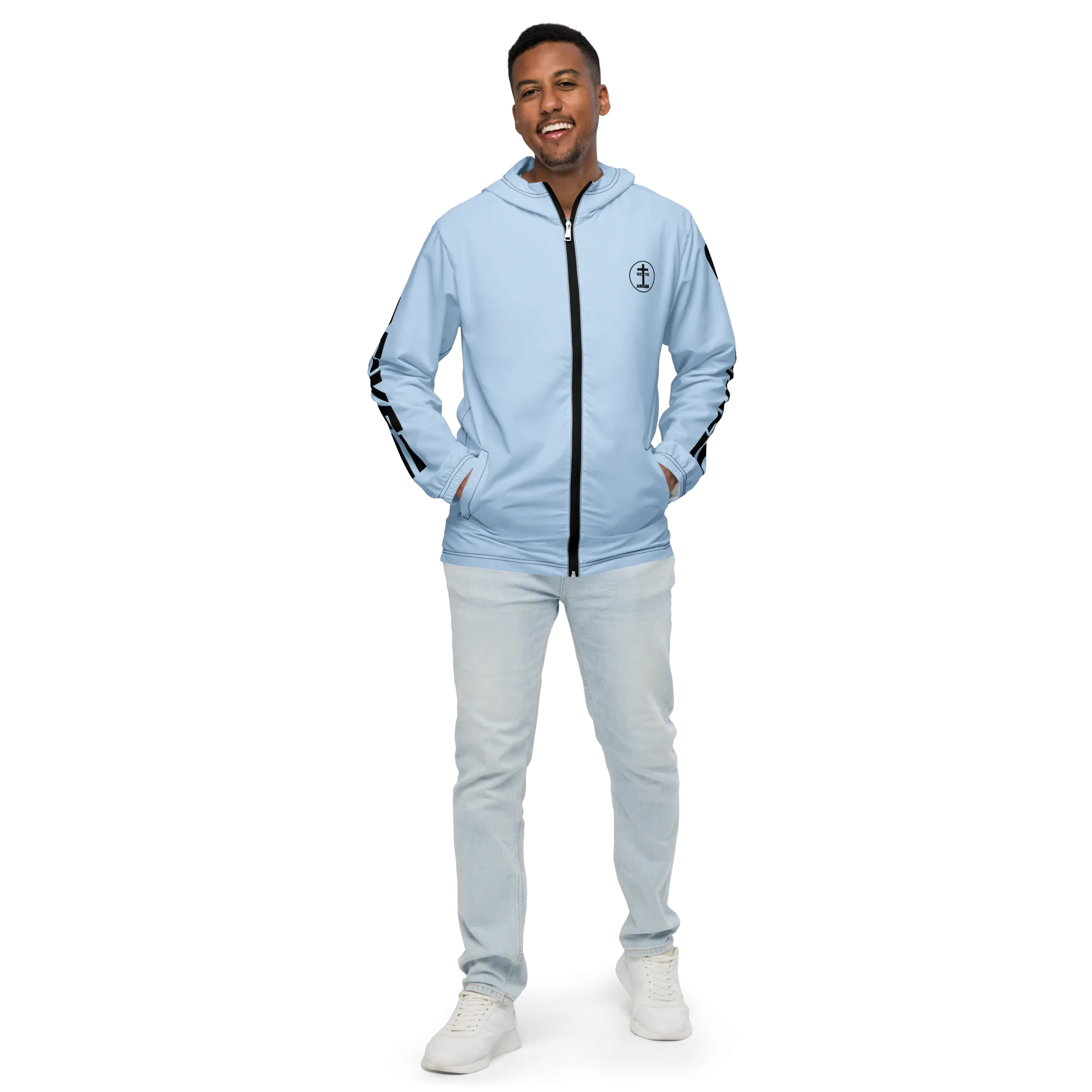 Be Ye AWARE AS Mens Windbreakers