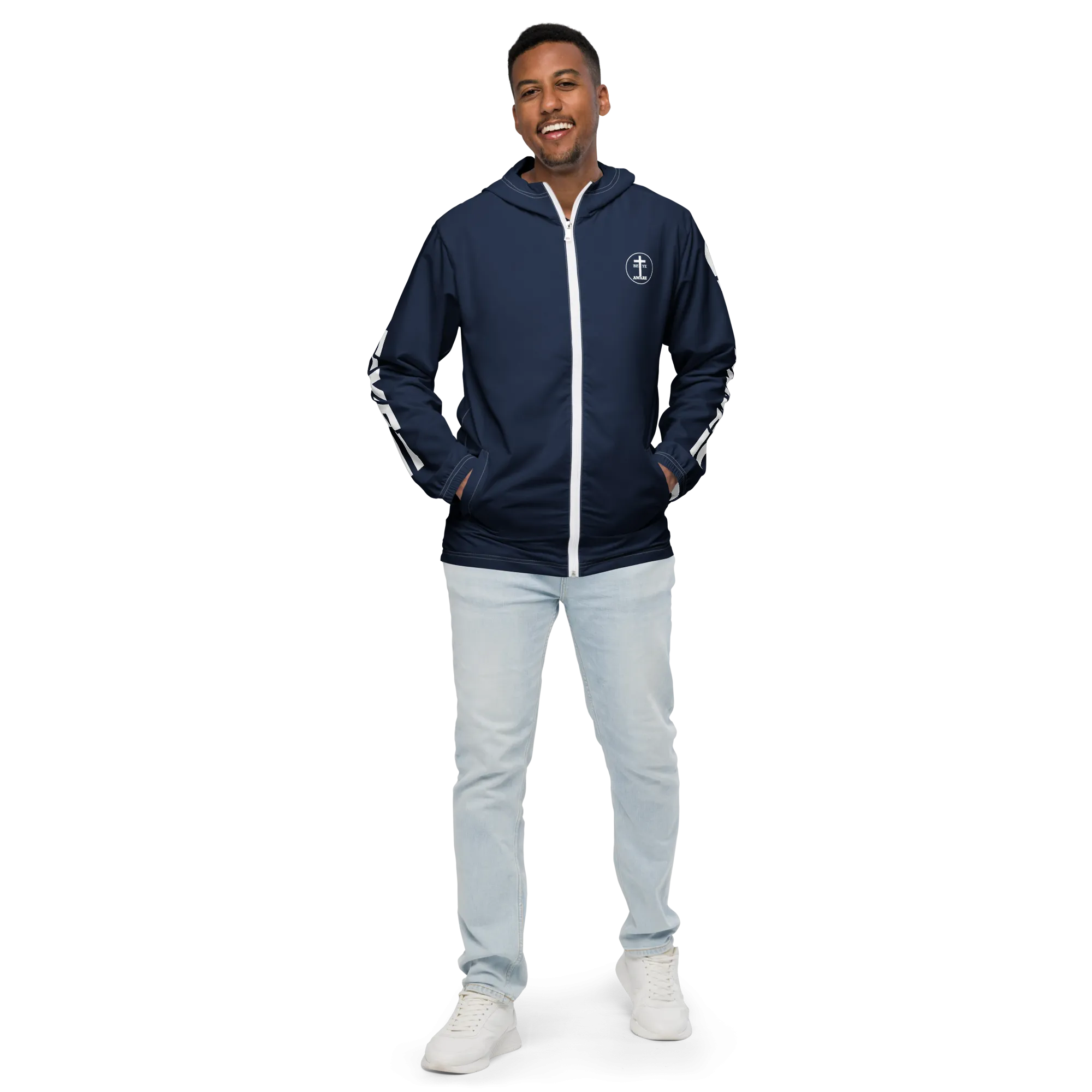 Be Ye AWARE AS Mens Windbreakers