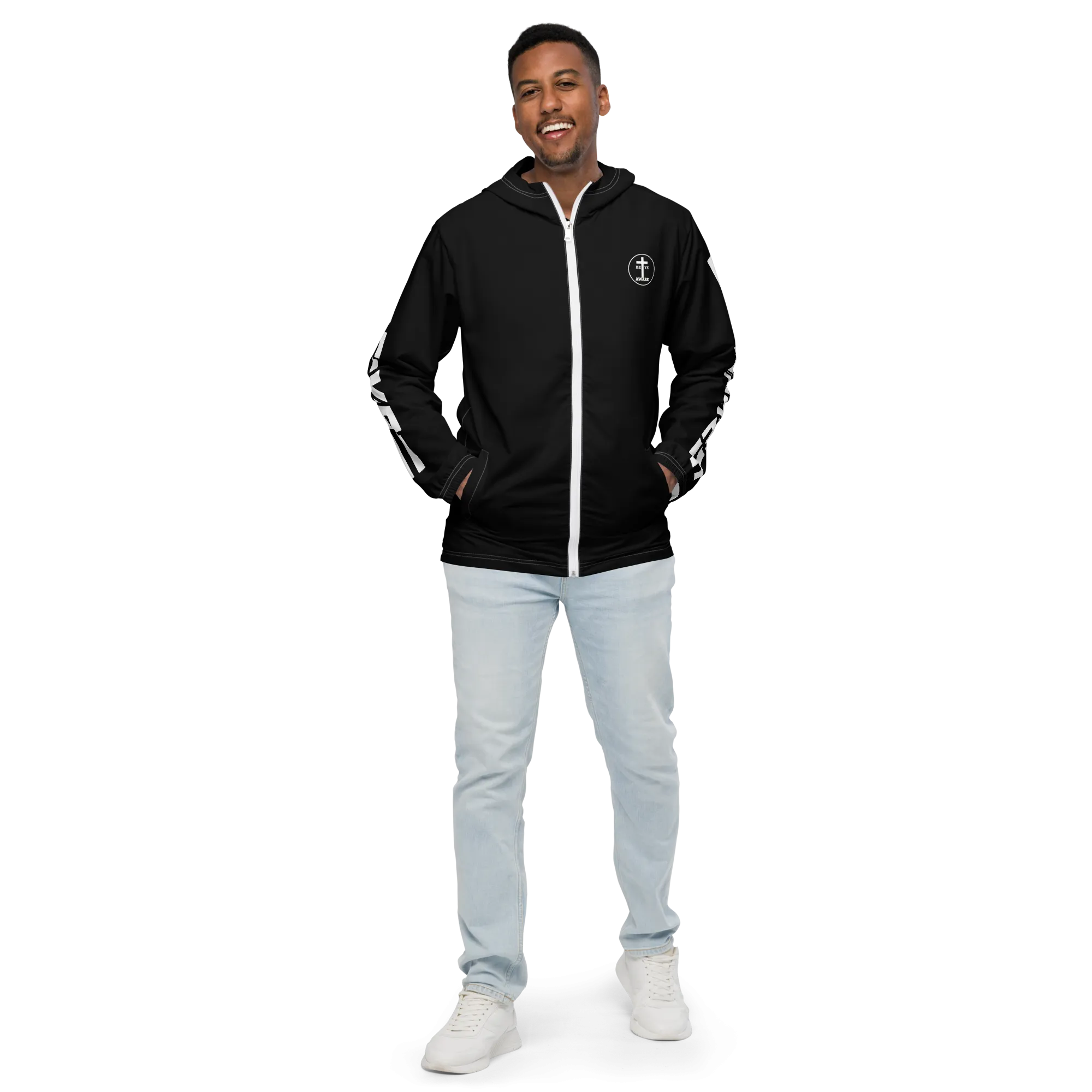 Be Ye AWARE AS Mens Windbreakers