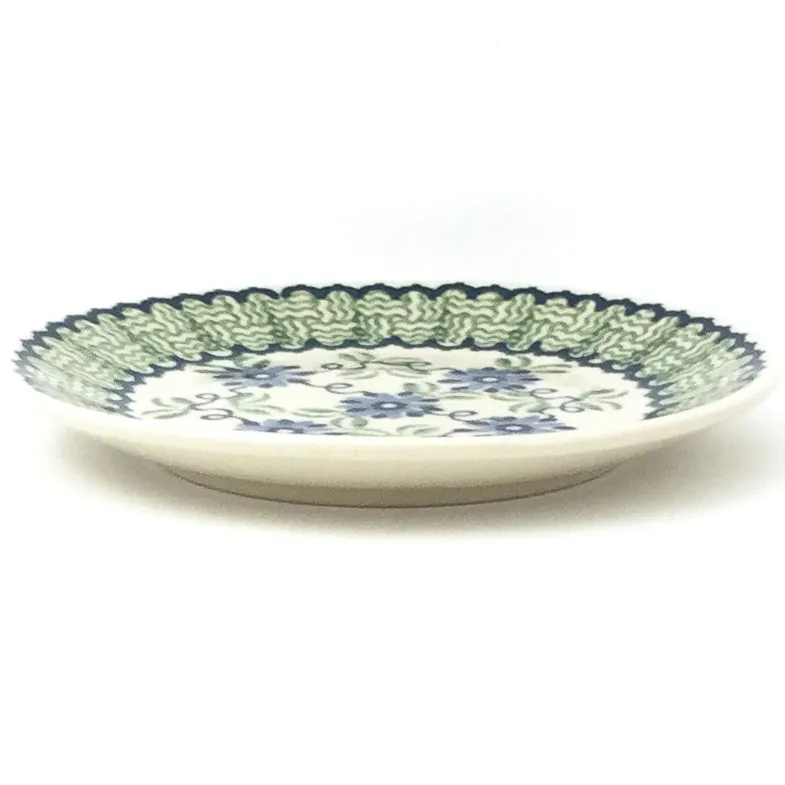 Bread & Butter Plate in Blue & Green Flowers