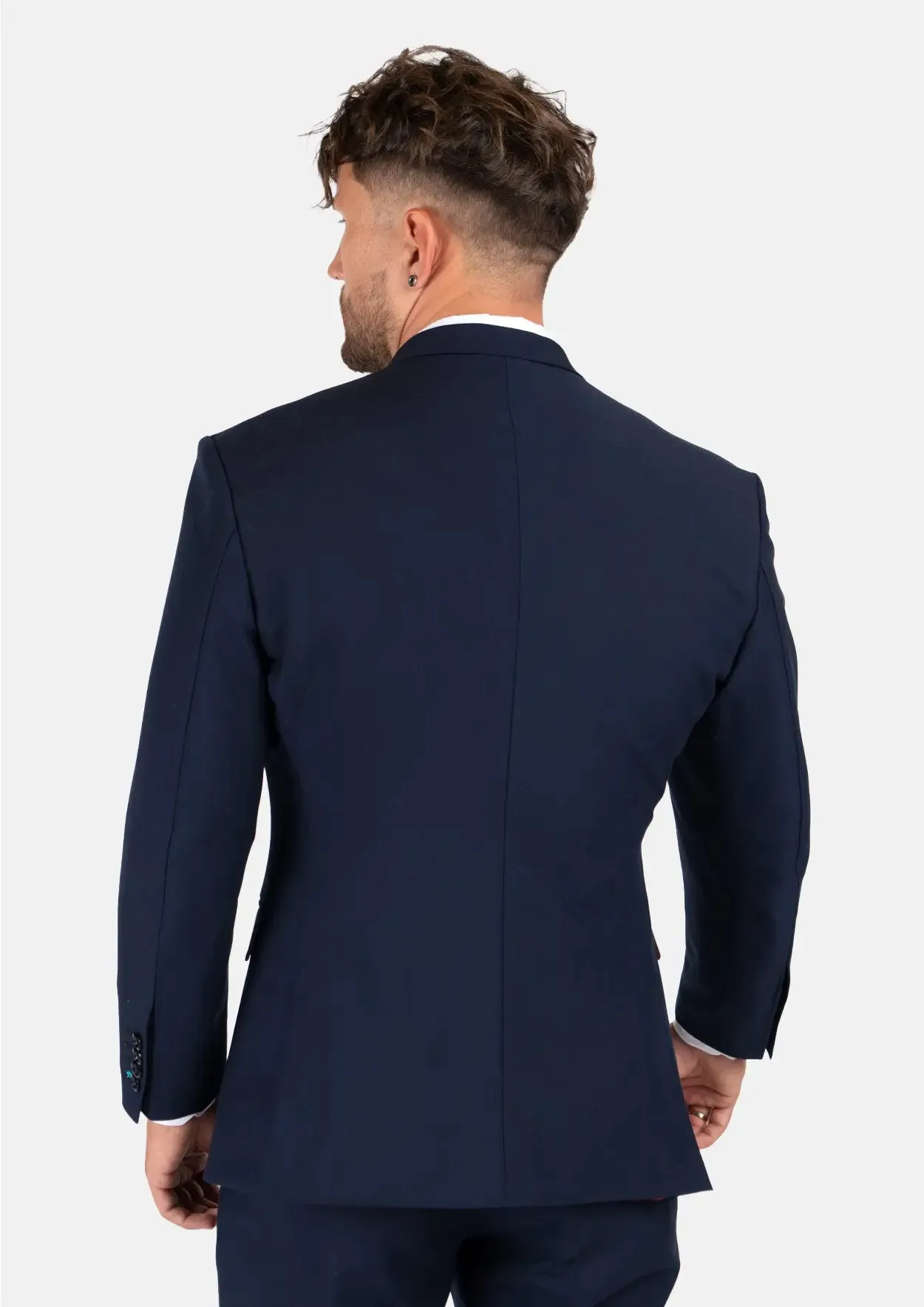 Bryant Navy Blue Stretch Jacket