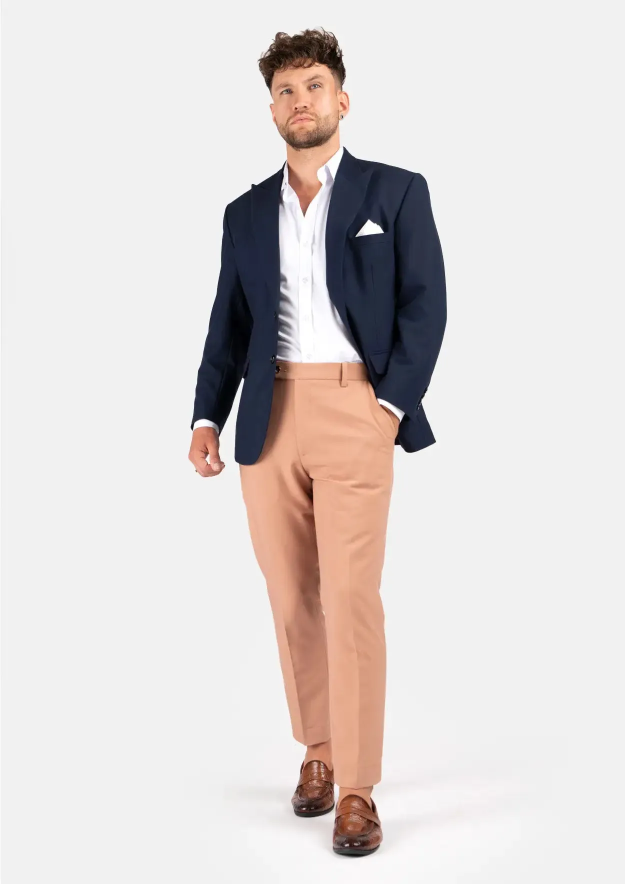 Bryant Navy Blue Stretch Jacket