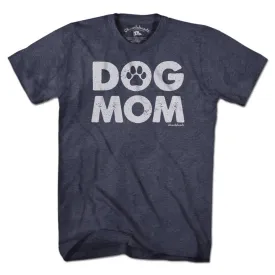 DOG MOM T-SHIRT: Unisex / M / Heather Blue/Chowdaheadz