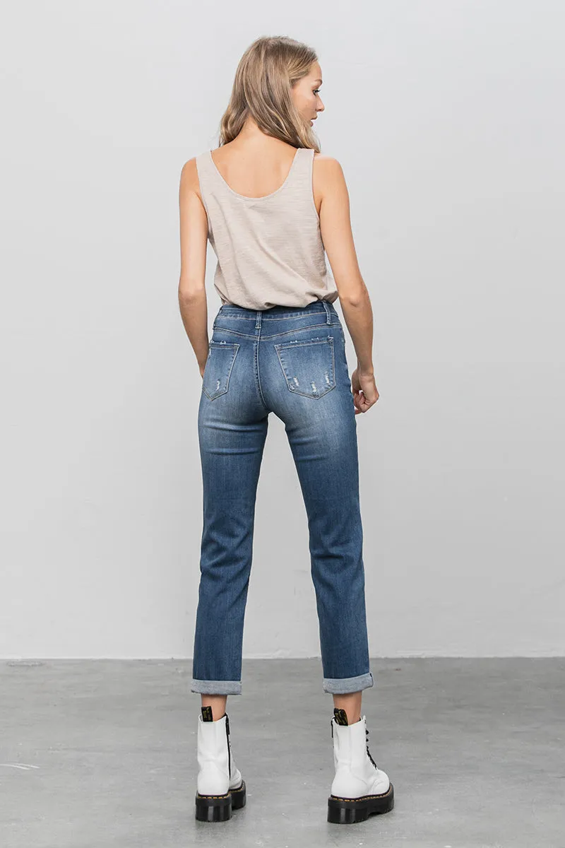 Go Anywhere Slim Boyfriend Jeans