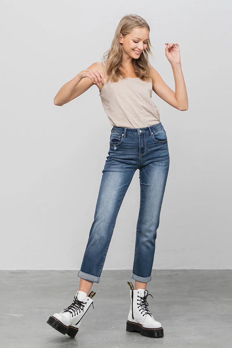 Go Anywhere Slim Boyfriend Jeans