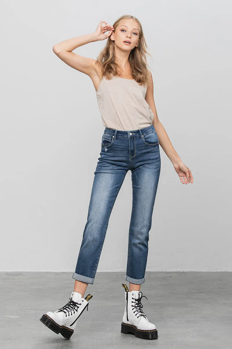 Go Anywhere Slim Boyfriend Jeans