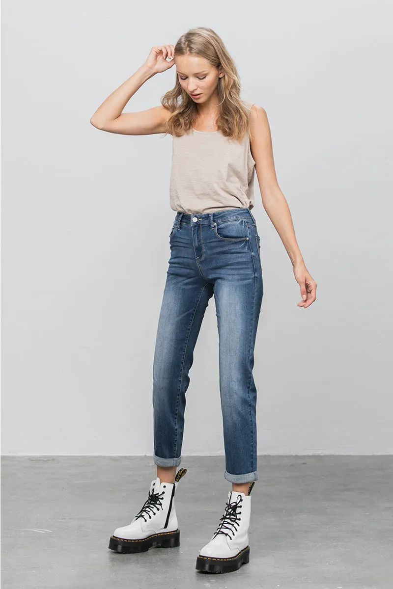 Go Anywhere Slim Boyfriend Jeans