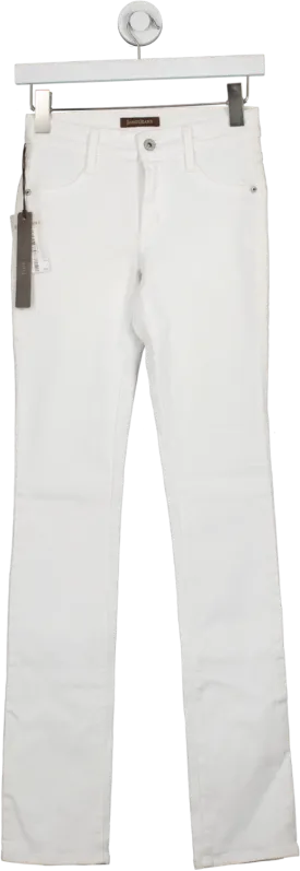 James Jeans White Hunter Straight Leg Jeans BNWT W24