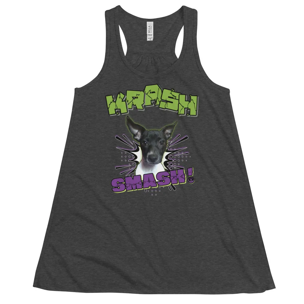 KRASH Smash Women's Flowy Racerback Tank