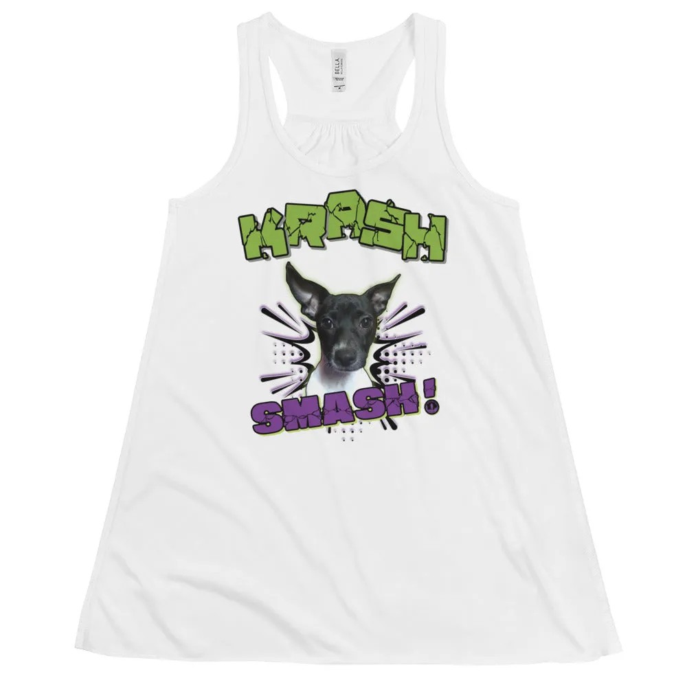 KRASH Smash Women's Flowy Racerback Tank