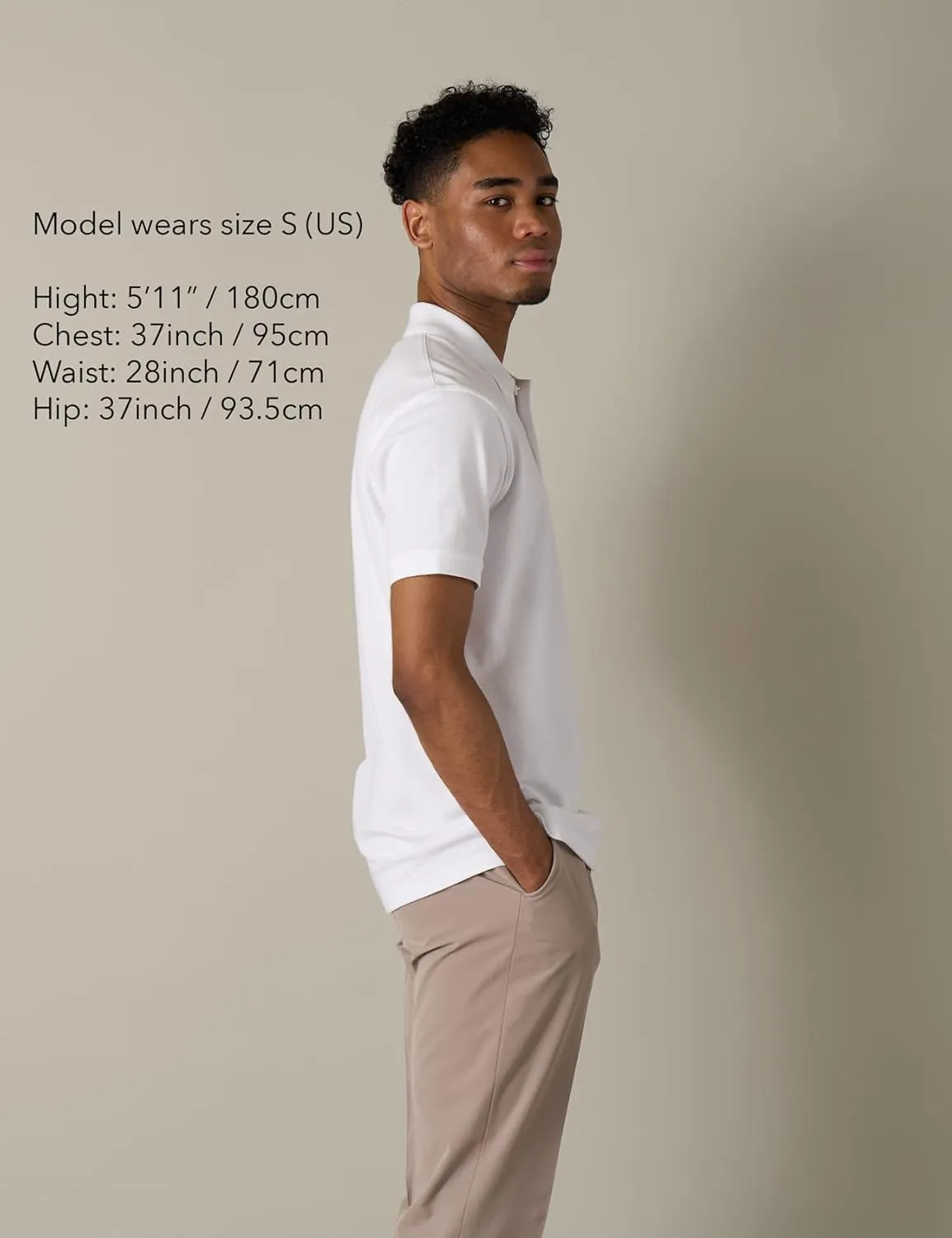 LAPASA Men's Polo Shirt Cotton Pique Classic & Active T-Shirt Short Sleeve Moisture Wicking Golf Tennis Lightweight M19/M131