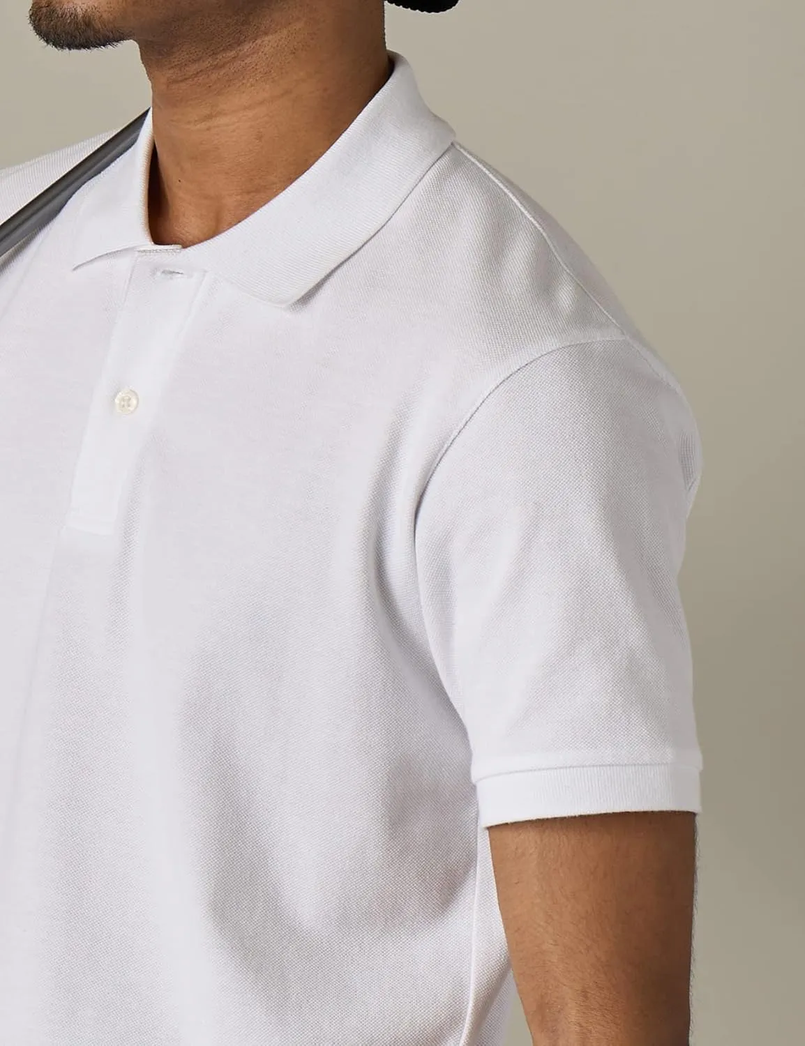 LAPASA Men's Polo Shirt Cotton Pique Classic & Active T-Shirt Short Sleeve Moisture Wicking Golf Tennis Lightweight M19/M131