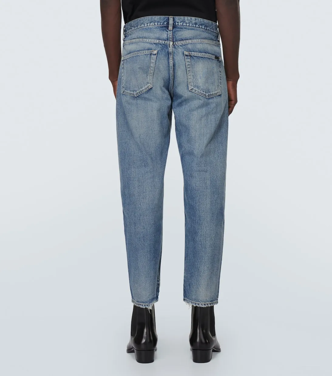 Mick straight jeans Saint Laurent, blue