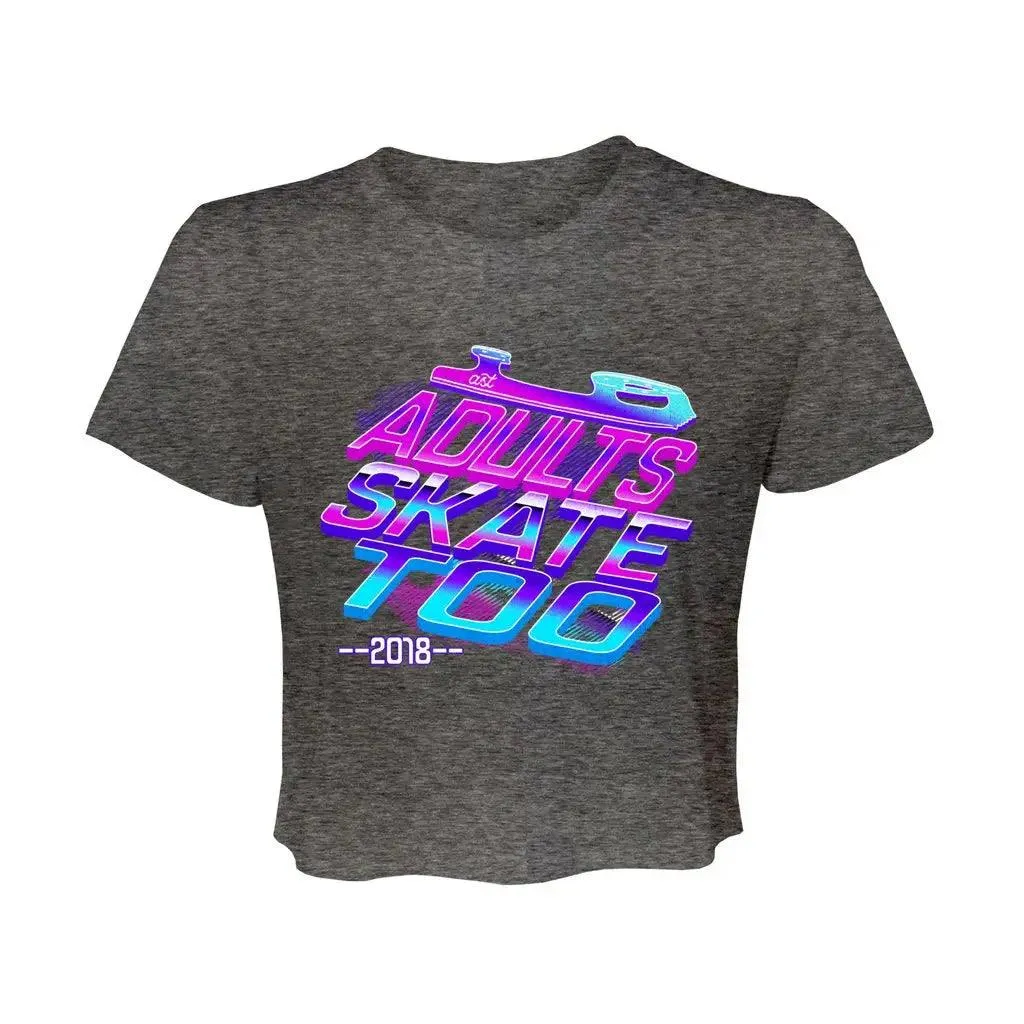 Nostalgia AST Women’s Flowy Cropped Tee
