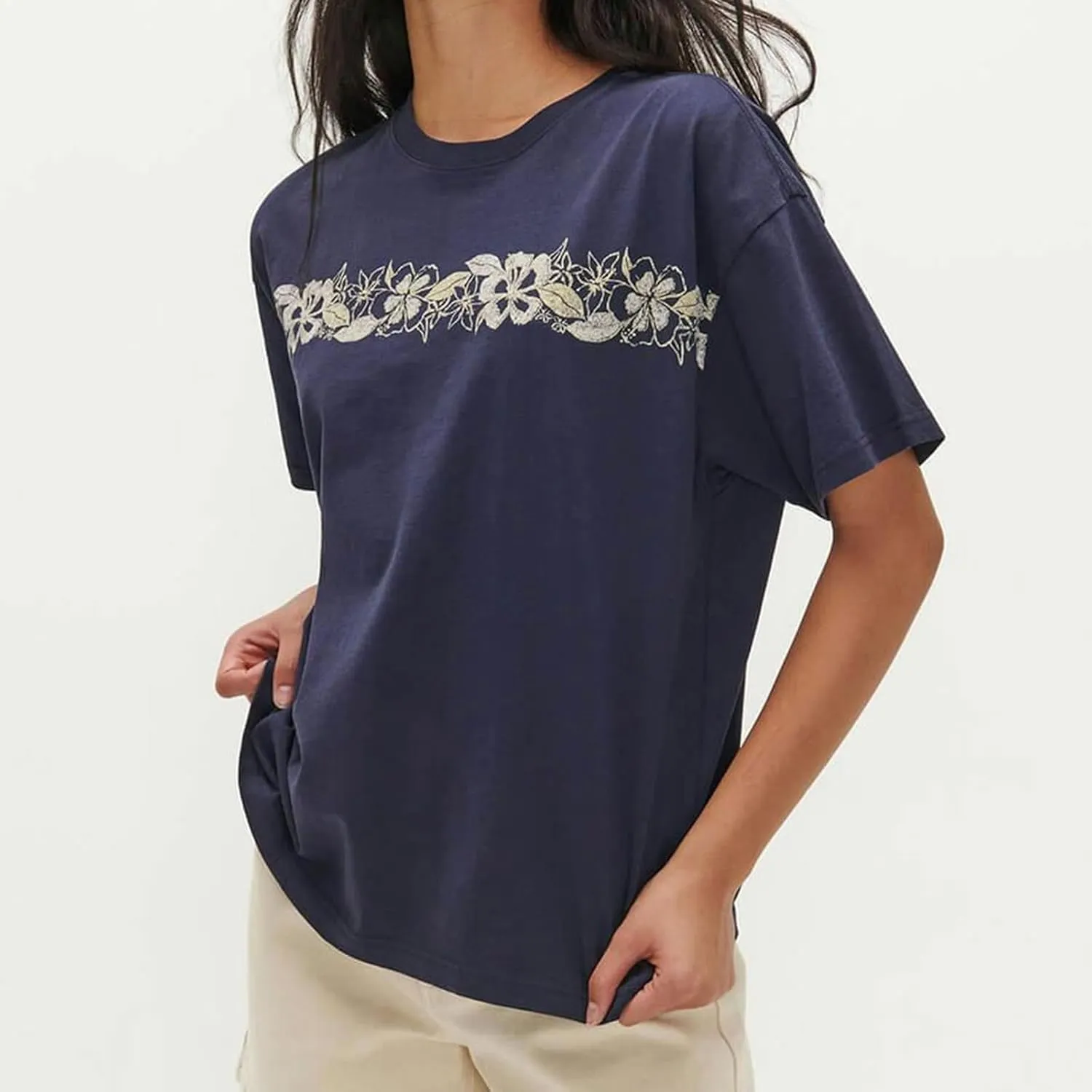 Preppy Oversized T Shirt Teen Girls Y2k Baggy Going Out Womens Cute Short Sleeve Graphic Tees Aesthetic Summer Tops