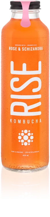 Rise Kombucha - Rose Schizanda (414ml)