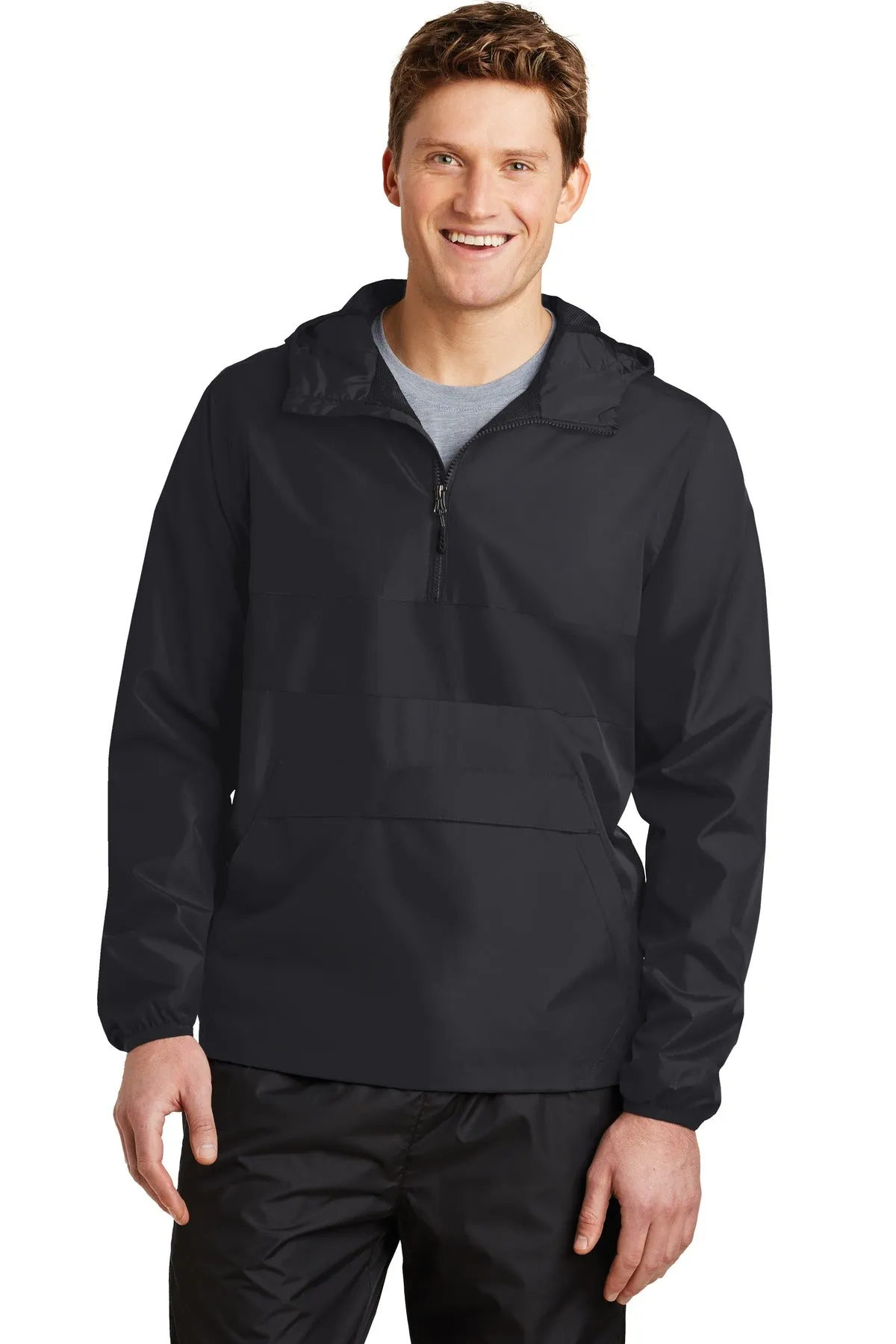 Roberts Sport-Tek® Zipped Pocket Anorak. JST65