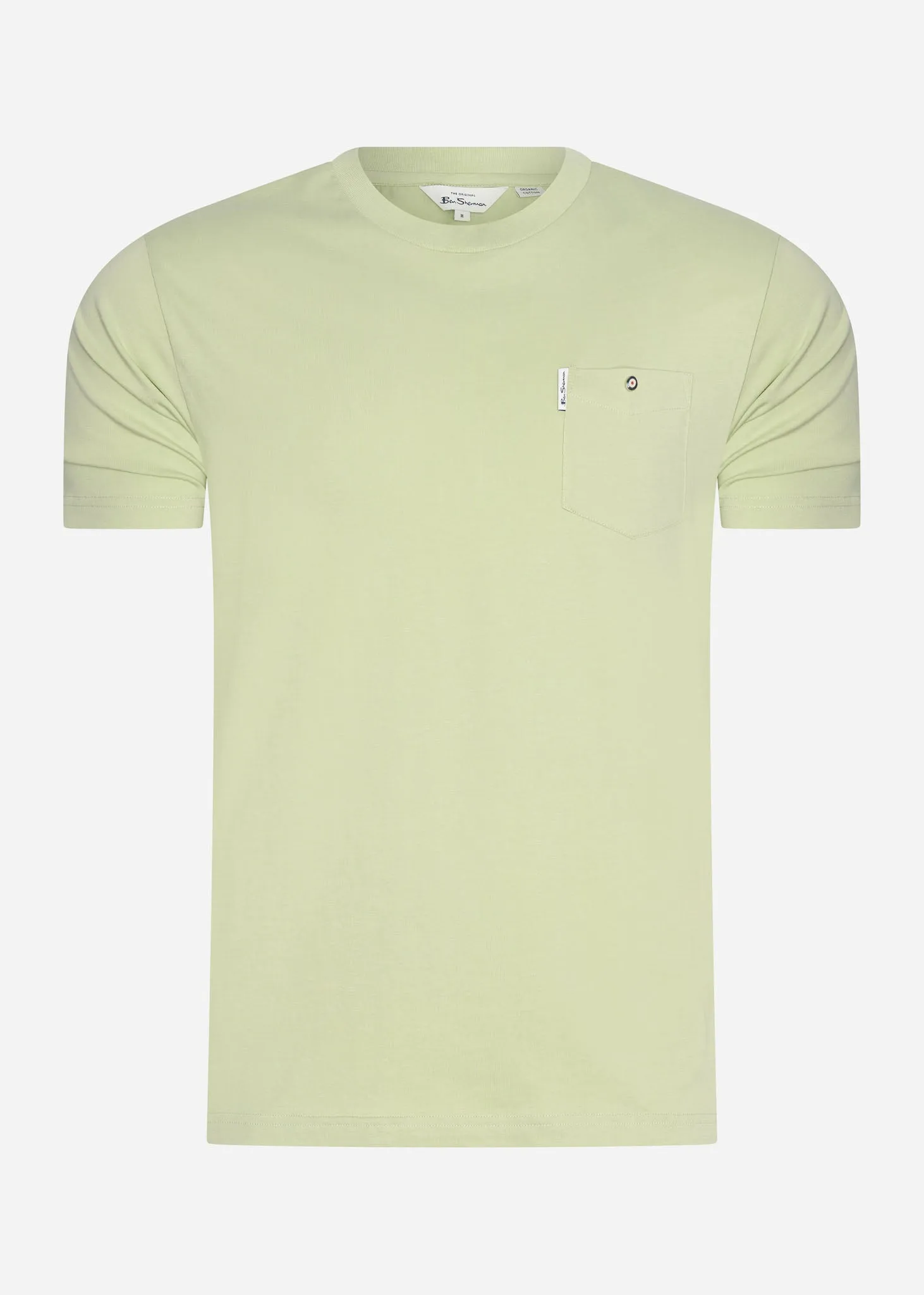 Signature pocket tee - pistachio