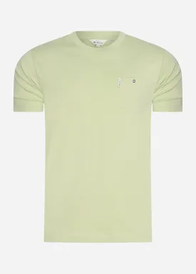 Signature pocket tee - pistachio