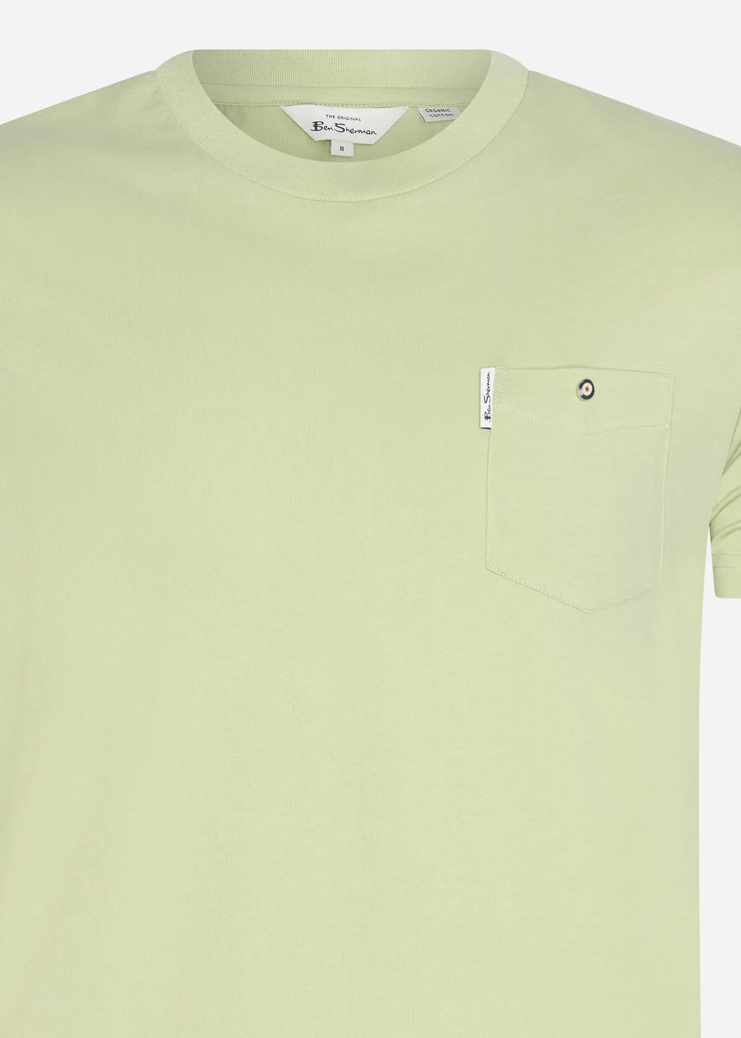 Signature pocket tee - pistachio